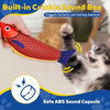 Interactive Catnip Toys for Indoor Cats Soft Durable with Rattle Sound Chew Toy for All Breeds 3 Pack Saury