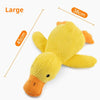 Squeaky Duck Plush Pet Toy