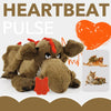 Heartbeat Plush Dog Toy – Calming Snuggle Companion for Puppies and Anxious Dogs