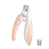 Pet Nail Clippers Dog Nail Clippers Cat Nail Clippers LED Electric Nail Grinder Pet Supplies LED Light Pet Nail Clippers