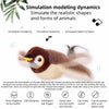 Interactive Rechargeable Chirping & Flapping Bird Cat Toy