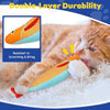 Interactive Catnip Toys for Indoor Cats Soft Durable with Rattle Sound Chew Toy for All Breeds 3 Pack Saury